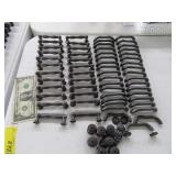 (59) Dark Bronzish Modern Drawer Handles $$