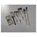 (6) New BOB ROSS Artist Paint Brushes $100+