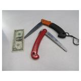 (2) 7" Folding Camp~Hunt Tree Saws