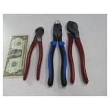 (3) KLEIN TOOLS New Specialty Cutters Hand Tools