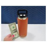 New YETI Burnt Orange 9" Insulated Tumbler