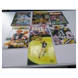 (7) GreenBay Packers asst NFL Magazines