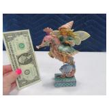 JIM SHORE "Sea Fairy" Figurine Riding Seahorse