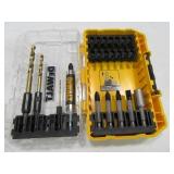 New DeWalt ScrewTip Bit Set in case *missing 1*