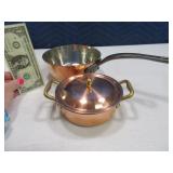 (2) New CopperClad 6.5"/5" Kitchen Pans