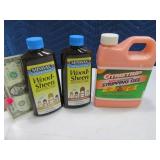 (3) New Stripper & Wood Sheen MinWax Finish