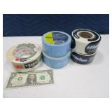 (5) New Rolls Tape Duct~2sided~Drywall fibatape