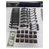 (44) Blackish drawer Handles & Knobs $$