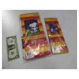 (2) New Peanuts~Snoopy Outdoor Fall/Garden Flags