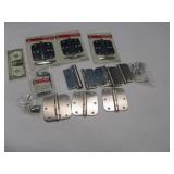 (13) 3.5" Door Hinges silverish New or Like new