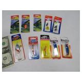 (10) New asst Spinners Fishing Lures