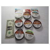 (8) New Rolls BEADALON Beading Jewerly Wire $100+