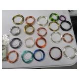 (20) Asst Rolls Metal Crafting Beading Wire