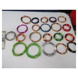 (21) asst Rolls Metal Crafting Beading Wire