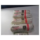 (4) New HANSTECK Sheepskin Paint Rollers 1/2"