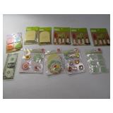 (10) New K&C/Fact~Fiction Crafting Tags~Labels~Btn