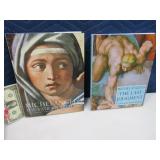 (2) MICHELANGELO hardback Ovrszd Books EXC