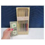 New 6pc LAGUILOE French DrkMULTICOLOR Steak Knives