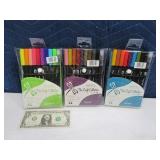 (3) New CRAFT COLL Dual Brush Pens specialty $