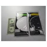 (2) new Packs White/Black Vinyl Letters 3"
