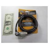 New OnGuard OG SERIES Lightup Bike Combo Lock
