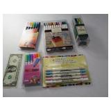 (5) New Packs Premium Art Markers & Pens $$