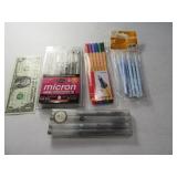 (4) New Packs Premium Writing Art Pens $