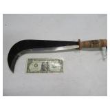New DeWit Machete Type Knife Tool 17"