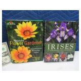 (2) Irises&FlowerGardener Plant Books Hrdbck EXC