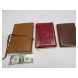 (3) New Leather Premium Journal Notebooks $60+