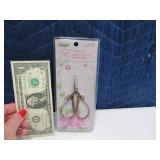 New SulliVans Heirloom Embroidery Scissors DD