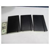 (3) New MOLESKIN 8" Journals Notebooks $50+ AA