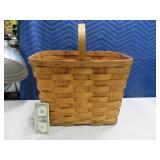 Vintage Wooden 17"x11"x14"tall Carry Basket