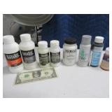 (8) Jars LIQUITEX & Craft Type Liquids & Cleaners$