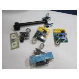 (5) New DROLL YANKESS Adj Deck Clamps for Pole $90