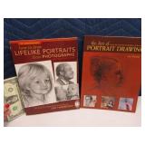 (2) HowTo Draw Books: Portaits & Lifelike Photos