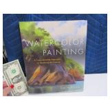 Book: Watercolor Painting by Tom Hoffman hrdbk EXC