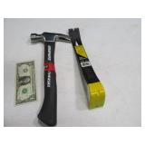 (2) New HUSKY Hammer & STANLEY Crowbar