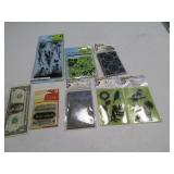 (7) New packs DITTO Craft Rubber Stamps
