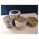(4) New Rolls Premium Tape Duct~Tyvek~DOW