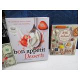(2) Dessert Cookbooks: PIE SCHOOL & DESSERTS $65