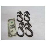 (4) New NITE-IZE 9" Carabiner Specialty Clips 9way