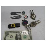 (8) Golf Golfing Divot Fixer/Markers Tools BB