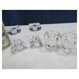 (2sets) Crystal Villeroy&Boch & Detailed Glass $$