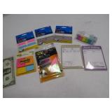 (8) New Packs Notepads Labels Tabs POST IT