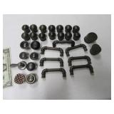 (29) Bronzish drawer Handles & Knobs asst $