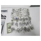 (27) NIP Silverish drawer Handles & Knobs $