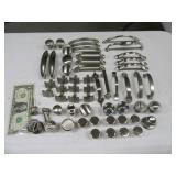 (57) Silverish Asst Styles drawer Handles & Knobs