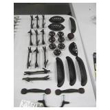 (29) RusticLook Iron drawer Handles & Knobs asst $