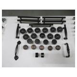 (31) Blackish/Bronzed drawer Handles & Knobs